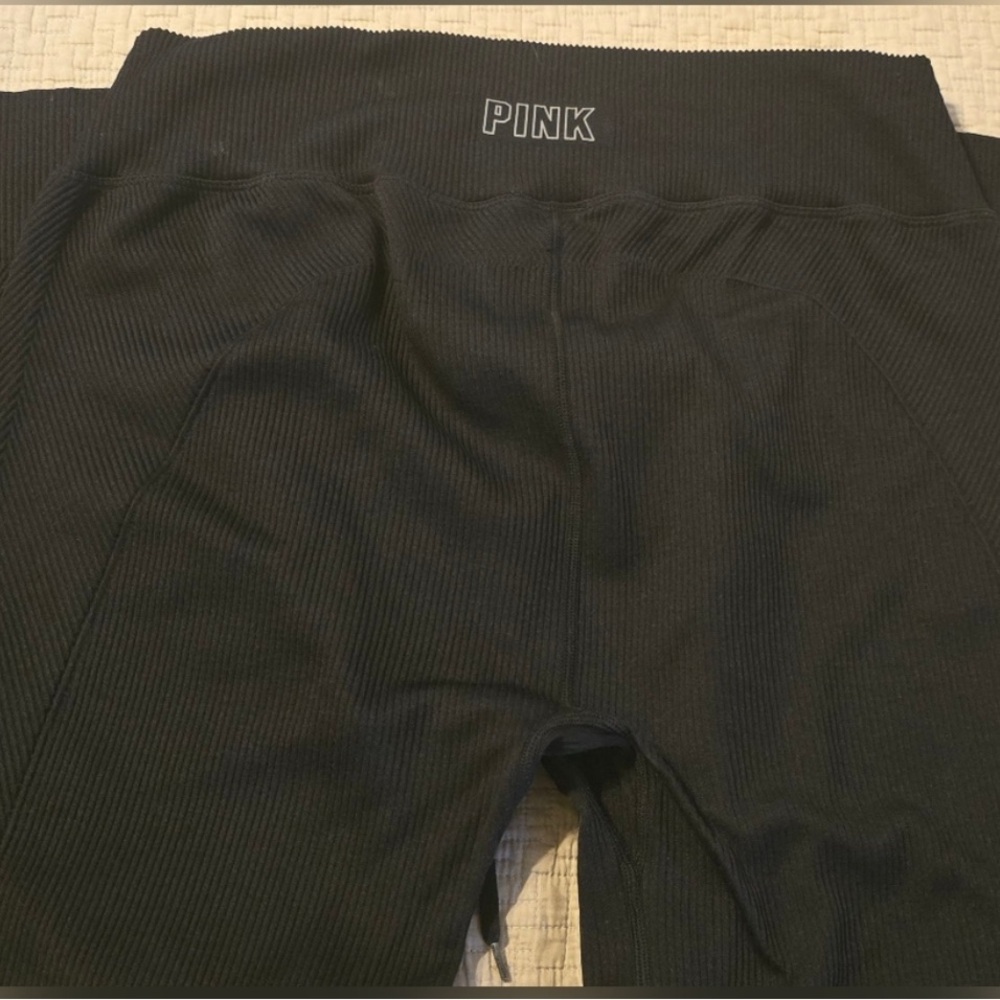 PINK Victoria's Secret Black Leggings